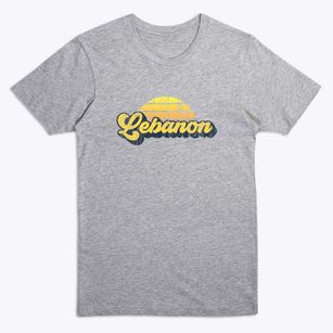 Lebanon Oregon Sublime Sunset Premium T-Shirt