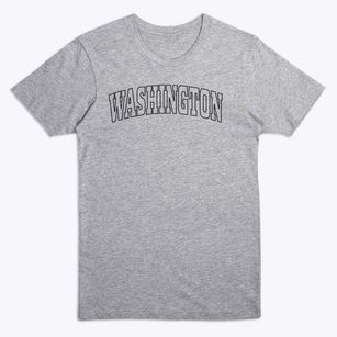Washington Nebraska Trendy Block Premium T-Shirt