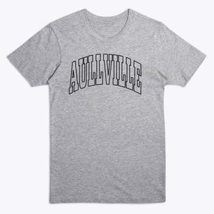 Aullville Missouri Trendy Block Premium T-Shirt