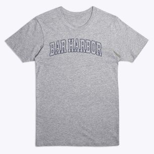 Bar Harbor Maine Trendy Block Premium T-Shirt