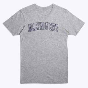Mahanoy City Pennsylvania Trendy Block Premium T-Shirt