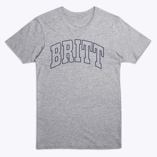 Britt Iowa Trendy Block Premium T-Shirt