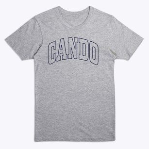 Cando North Dakota Trendy Block Premium T-Shirt