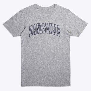 Zanesville Indiana Trendy Block Premium T-Shirt