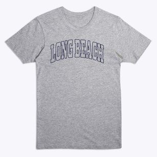 Long Beach Mississippi Trendy Block Premium T-Shirt