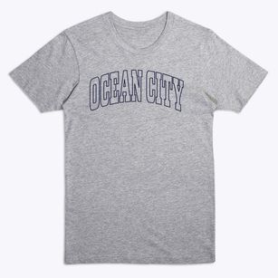 Ocean City Washington Trendy Block Premium T-Shirt