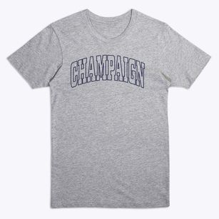 Champaign Illinois Trendy Block Premium T-Shirt
