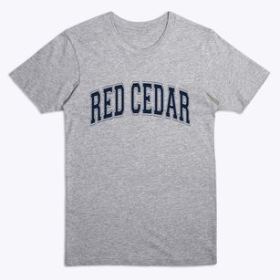 Red Cedar Wisconsin Varsity Premium T-Shirt