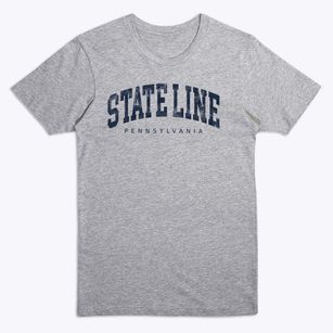 State Line Pennsylvania Urban Vibe Premium T-Shirt