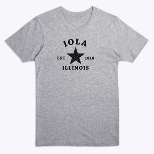 Iola Illinois Star Premium T-Shirt