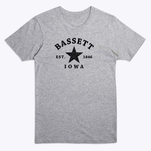 Bassett Iowa Star Premium T-Shirt