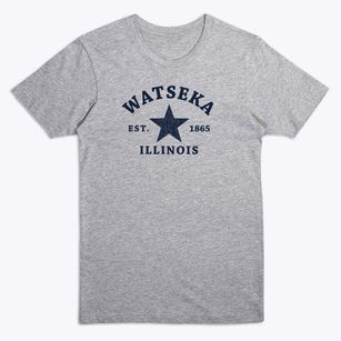 Watseka Illinois Star Premium T-Shirt