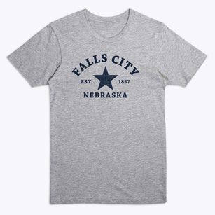 Falls City Nebraska Star Premium T-Shirt