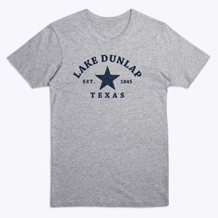 Lake Dunlap Texas Star Premium T-Shirt