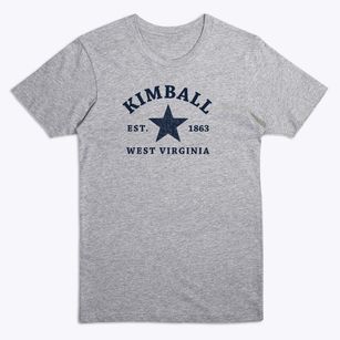 Kimball West Virginia Star Premium T-Shirt