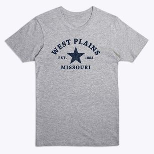 West Plains Missouri Star Premium T-Shirt