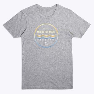 Mount Pleasant Pennsylvania Color Fade Premium T-Shirt