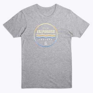 Valparaiso Indiana Color Fade Premium T-Shirt
