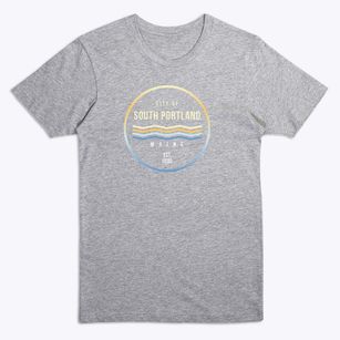 South Portland Maine Color Fade Premium T-Shirt