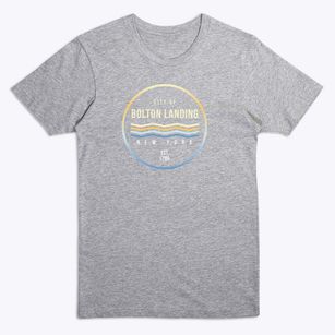 Bolton Landing New York Color Fade Premium T-Shirt