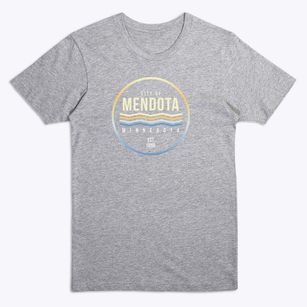 Mendota Minnesota Color Fade Premium T-Shirt