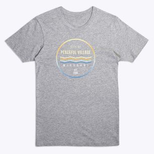 Peaceful Village Missouri Color Fade Premium T-Shirt