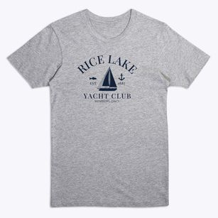 Rice Lake Wisconsin Yacht Club Premium T-Shirt