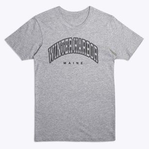 Winter Harbor Maine Inline Premium T-Shirt