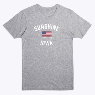 Sunshine Iowa Patriot Premium T-Shirt