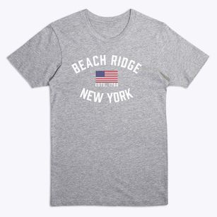 Beach Ridge New York Patriot Premium T-Shirt