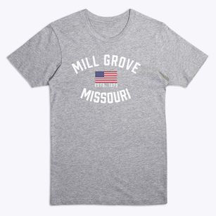Mill Grove Missouri Patriot Premium T-Shirt