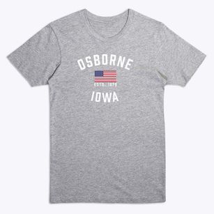 Osborne Iowa Patriot Premium T-Shirt