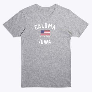 Caloma Iowa Patriot Premium T-Shirt