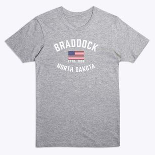 Braddock North Dakota Patriot Premium T-Shirt