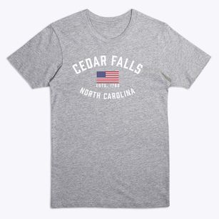 Cedar Falls North Carolina Patriot Premium T-Shirt