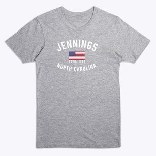 Jennings North Carolina Patriot Premium T-Shirt