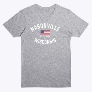 Nasonville Wisconsin Patriot Premium T-Shirt