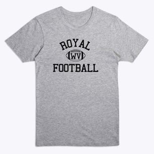Royal West Virginia Football Premium T-Shirt