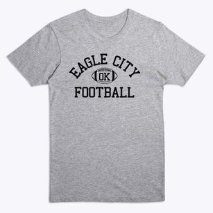 Eagle City Oklahoma Football Premium T-Shirt