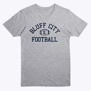 Bluff City Illinois Football Premium T-Shirt