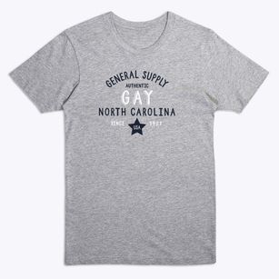 Gay North Carolina General Supply Premium T-Shirt