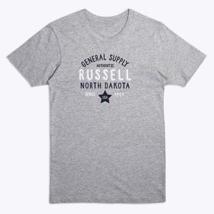 Russell North Dakota General Supply Premium T-Shirt