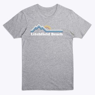 Litchfield Beach South Carolina Mountain View Premium T-Shirt
