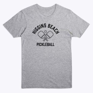 Higgins Beach Maine Pickleball Premium T-Shirt