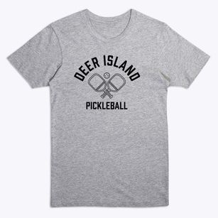 Deer Island Oregon Pickleball Premium T-Shirt