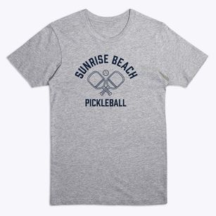 Sunrise Beach North Carolina Pickleball Premium T-Shirt