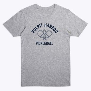 Pulpit Harbor Maine Pickleball Premium T-Shirt