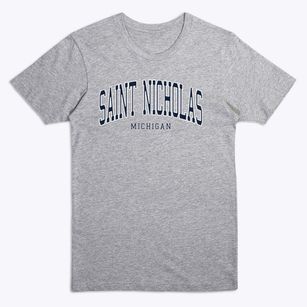 Saint Nicholas Michigan Traditional Premium T-Shirt
