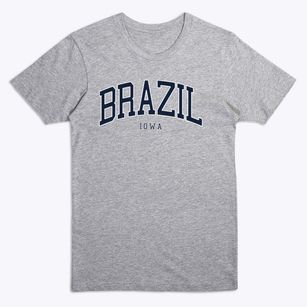 Brazil Iowa Traditional Premium T-Shirt