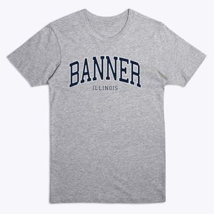 Banner Illinois Traditional Premium T-Shirt